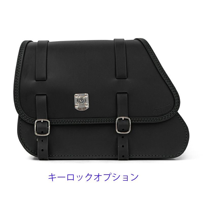 ミドル GYPSY レザーサドルバッグ 23L (ダークブラウン)6