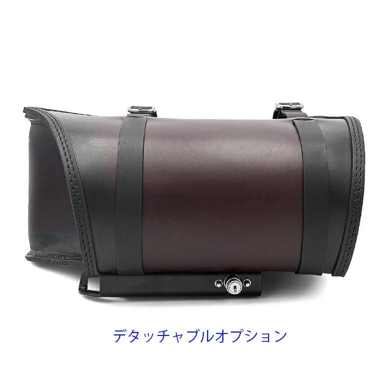 ミドル GYPSY レザーサドルバッグ 23L (ツートーン・ダーク)5