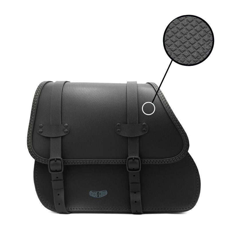 Rev GYPSY レザーサドルバッグ 27L (型押しレザー)1