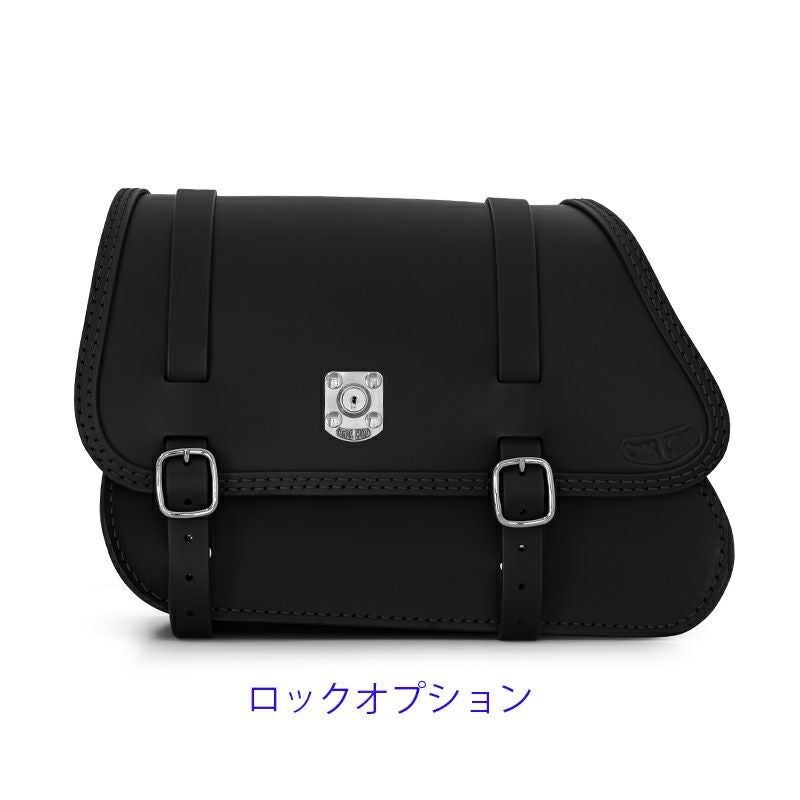 GYPSY レザーサドルバッグ 18L (リンクルレザー)6