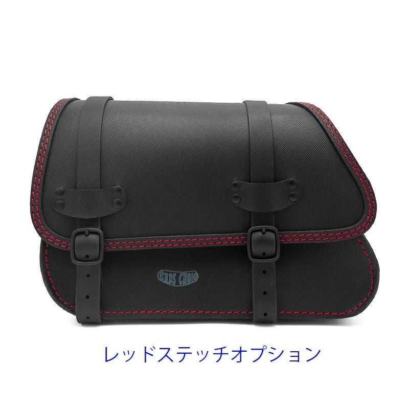 Rev リトル GYPSY レザーサドルバッグ 18L (型押しレザー)7