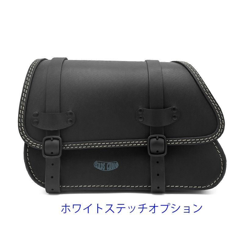 Rev リトル GYPSY レザーサドルバッグ 18L (型押しレザー)9