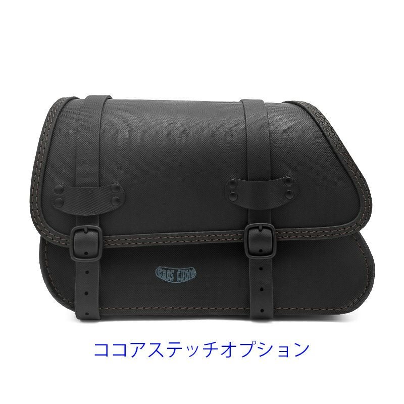 Rev リトル GYPSY レザーサドルバッグ 18L (型押しレザー)11