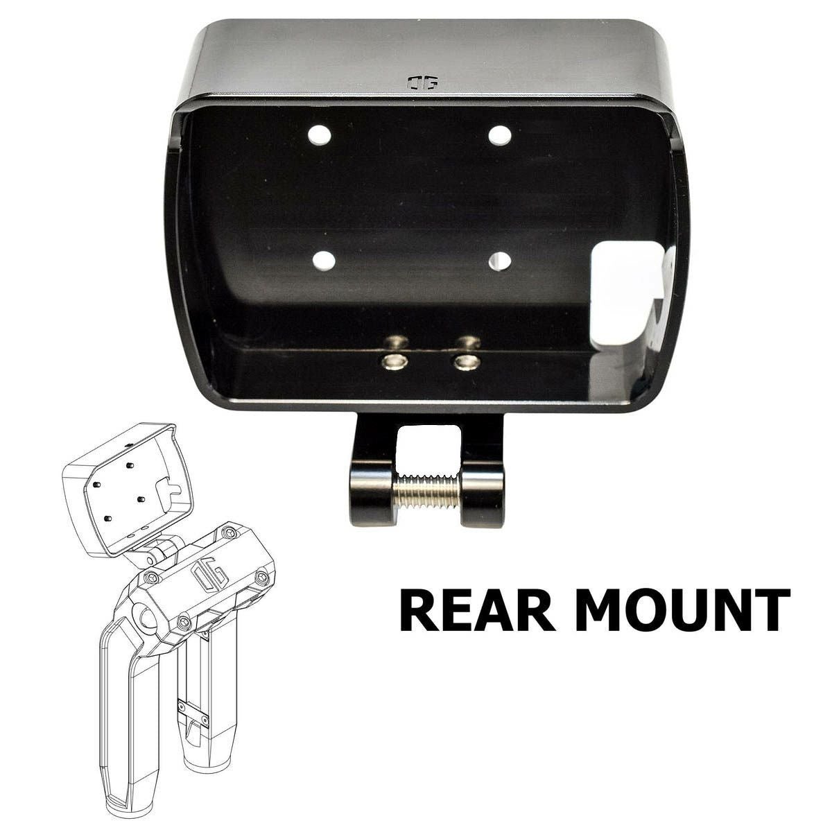 OGライザー用 パワービジョン リアマウント ブラック OG（オリジナルガレージモト）