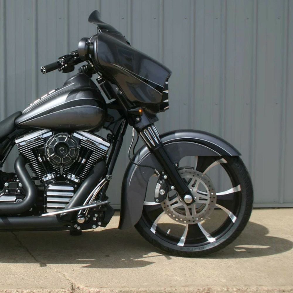 ハーレー ツーリング、トライク Benchmark フロントフェンダーキット(21インチホイール用) クロックワークス