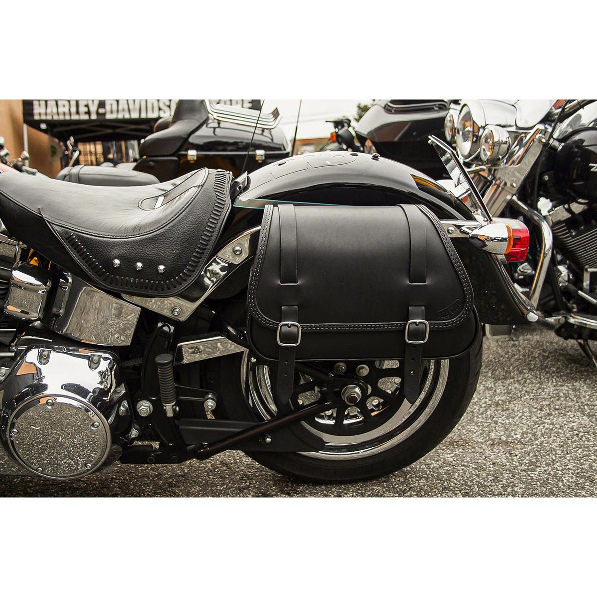 Folk レザーサドルバッグ 12L1