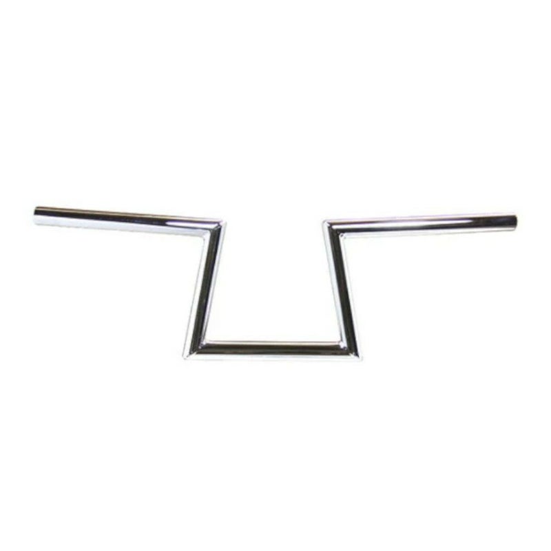 ハーレー 1インチ径 スラントZハンドルバー(ディンプル無) クローム TC Bros