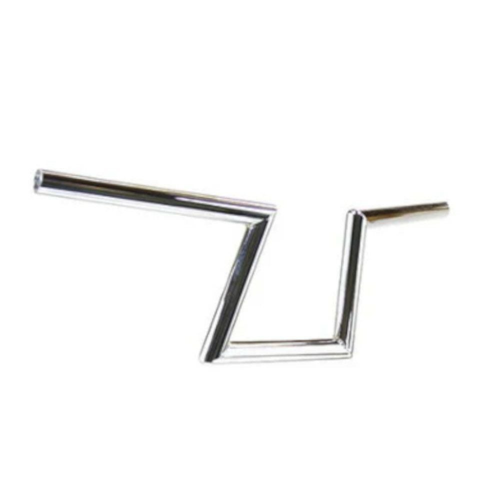 ハーレー 1インチ径 スラントZハンドルバー(ディンプル無) クローム TC Bros