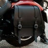 GLAM レザーサドルバッグ 22L (リンクルレザー)9