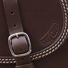GLAM レザーサドルバッグ 22L (ダークブラウン)1