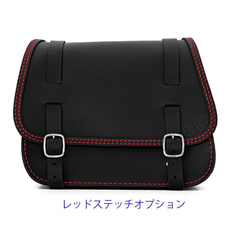 リトル GLAM レザーサドルバッグ 16.5L (ブラック)7