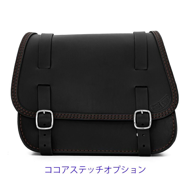 リトル GLAM レザーサドルバッグ 16.5L (ブラック)11