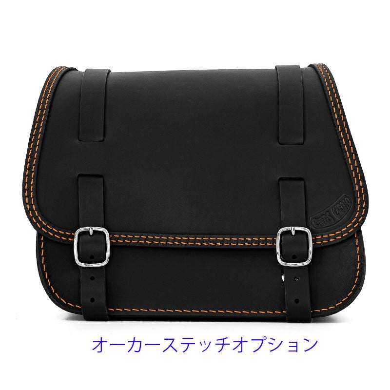 リトル GLAM レザーサドルバッグ 16.5L (ブラック)12