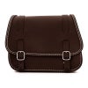 リトル GLAM レザーサドルバッグ 16.5L (ダークブラウン)