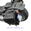 リトル GLAM レザーサドルバッグ 16.5L (ダークブラウン)8