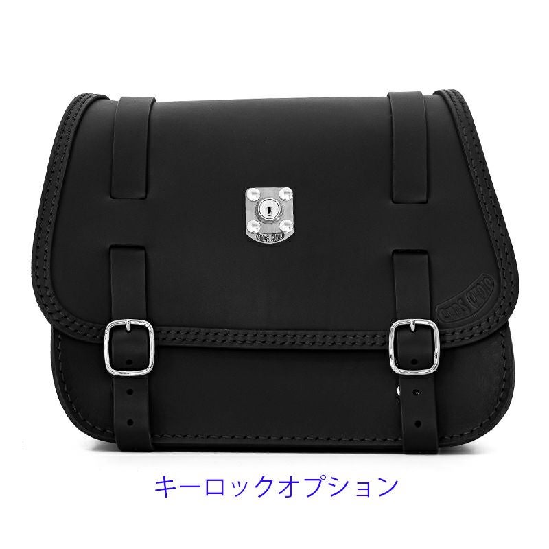 リトル GLAM レザーサドルバッグ 16.5L (リンクルレザー)5