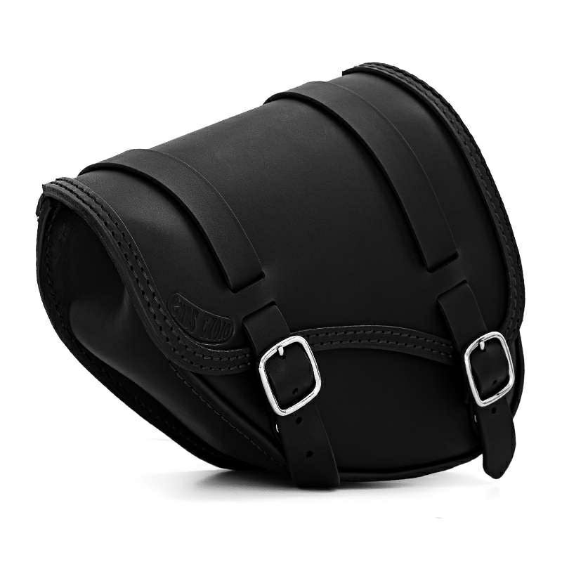 SOUL レザーサドルバッグ (ブラック)8