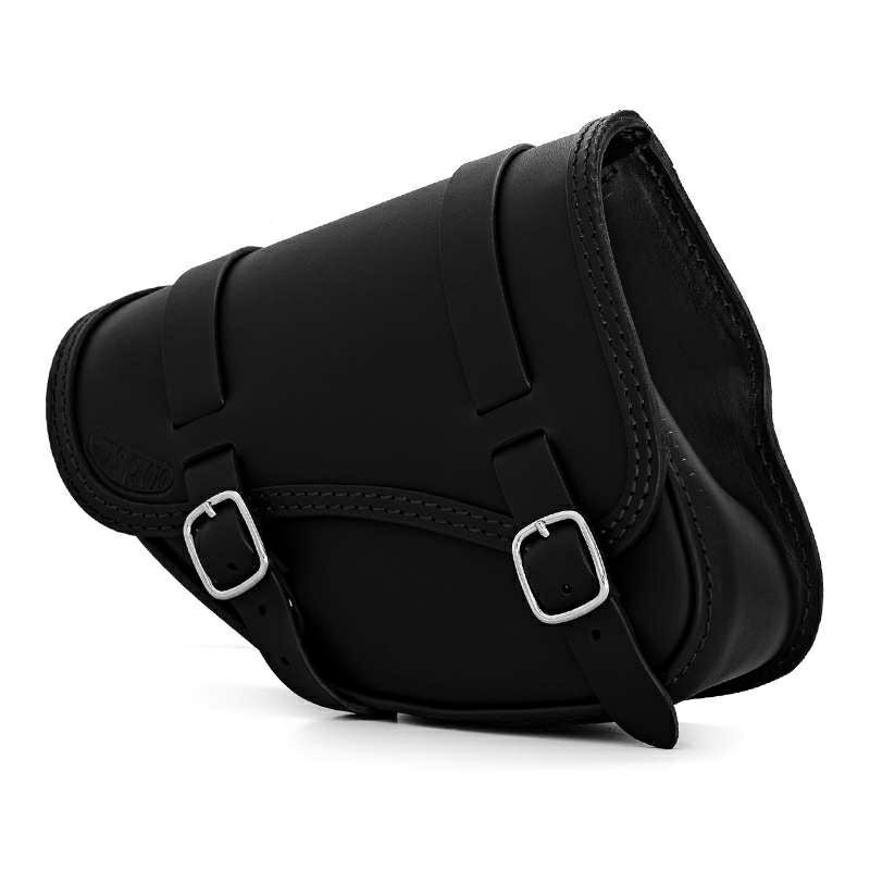 SOUL レザーサドルバッグ (ブラック)9