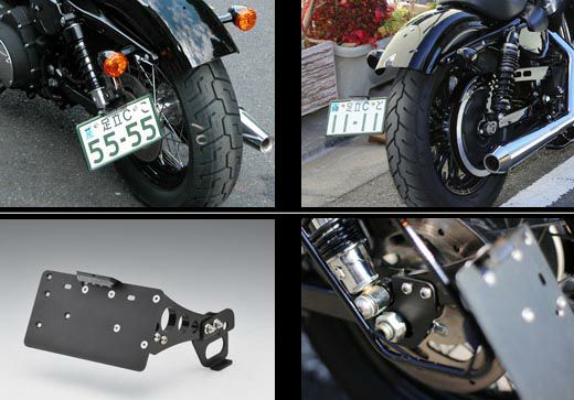 スポーツスター サイドナンバーキット｜ハーレーカスタムパーツ専門店