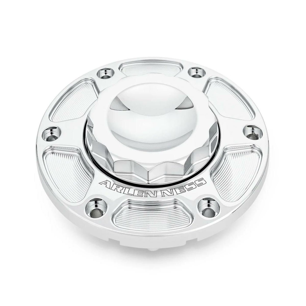 2025以降 ツーリング Arlen Ness 12ポイント ガスキャップ クローム