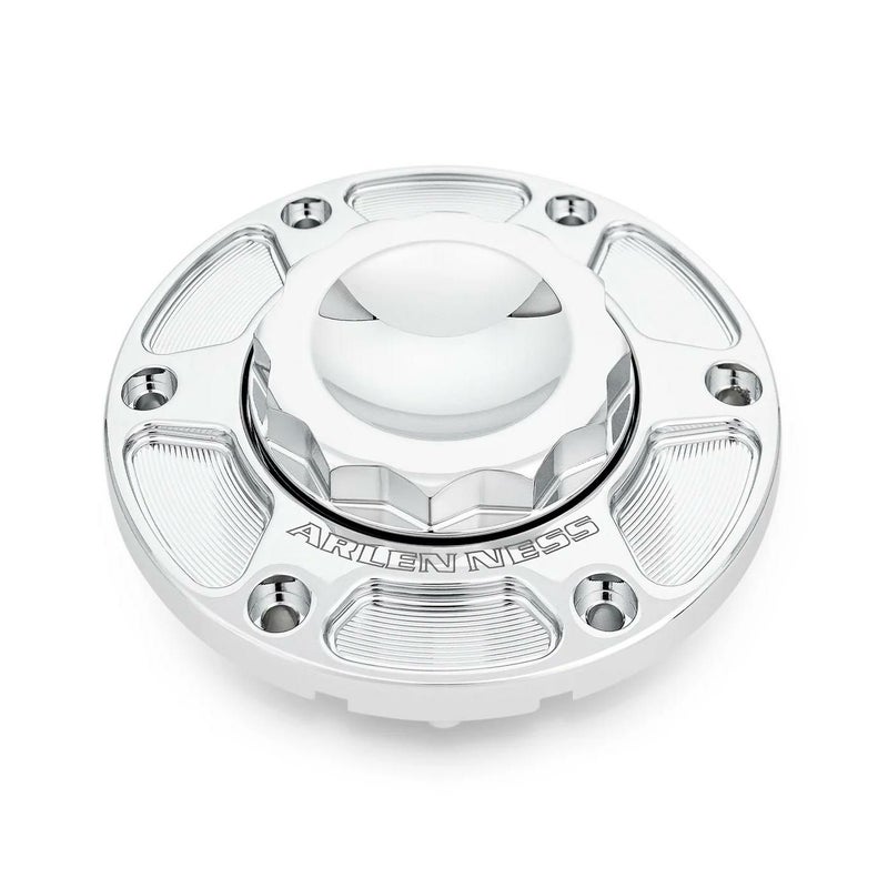2025以降 ツーリング Arlen Ness 12ポイント ガスキャップ クローム