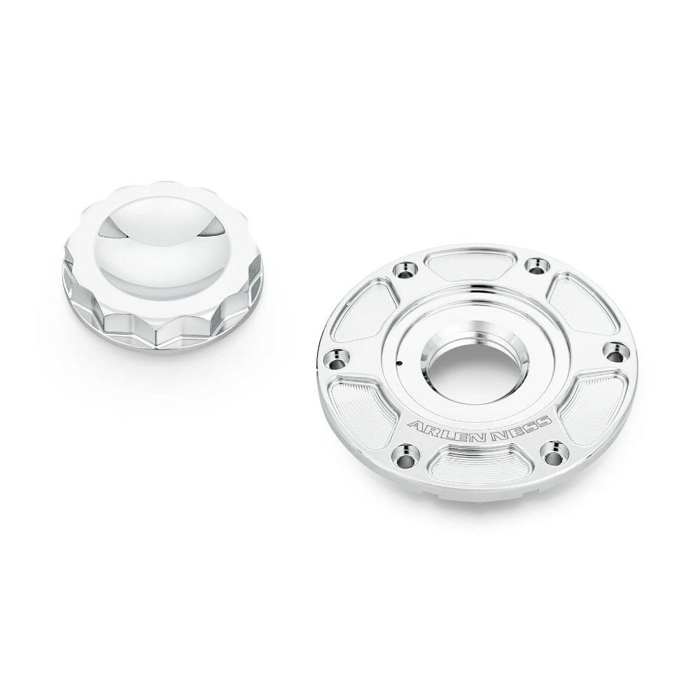 2025以降 ツーリング Arlen Ness 12ポイント ガスキャップ クローム
