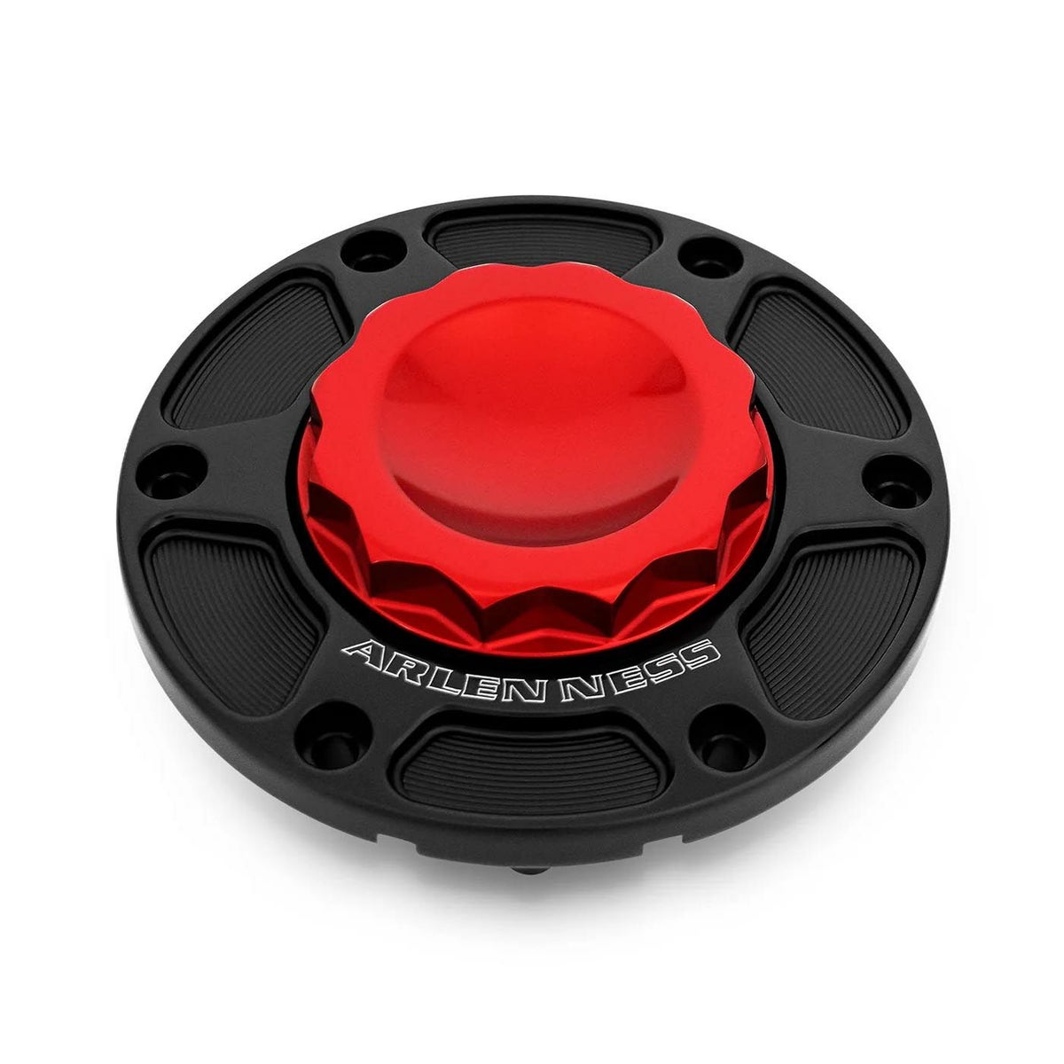 2025以降 ツーリング Arlen Ness 12ポイント ガスキャップ レッド