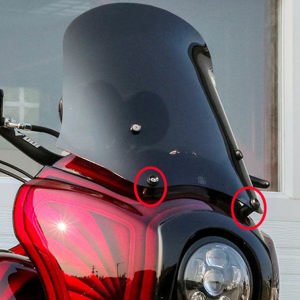 Tスポーツ フェアリング アンチ バフェッティングキット OG（オリジナルガレージモト）