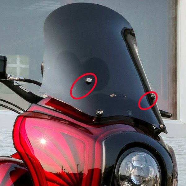 Tスポーツ フェアリング ウインドシールド ビレット アジャスターアーム OG（オリジナルガレージモト） 2