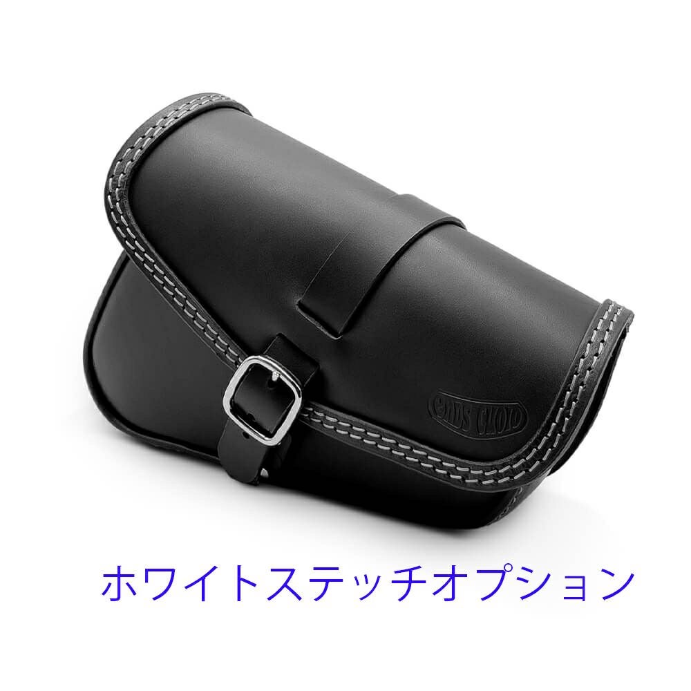 BEAT レザーサドルバッグ 5.3L (ブラック)7