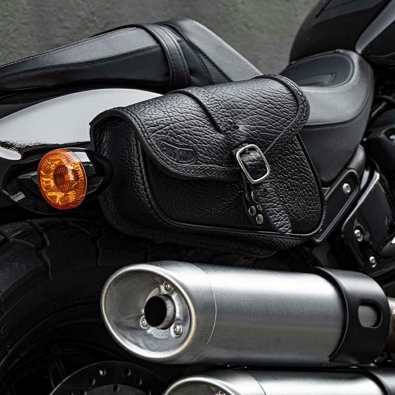 BEAT レザーサドルバッグ 5.3L (リンクルレザー)