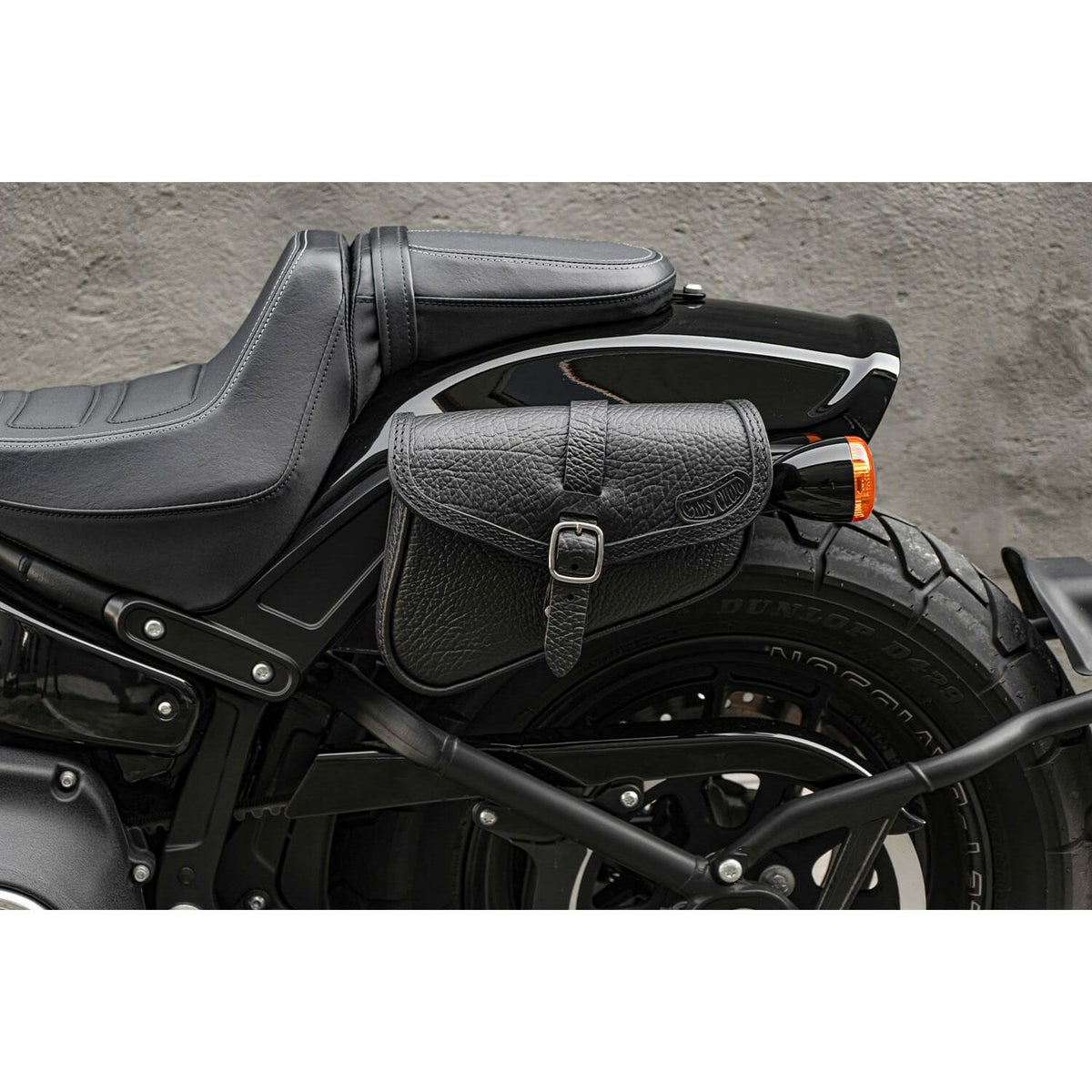 BEAT レザーサドルバッグ 5.3L (リンクルレザー)8