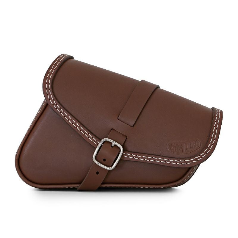 EAT レザーサドルバッグ 5.3L (ダークブラウン)1