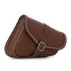 EAT レザーサドルバッグ 5.3L (ダークブラウン)2
