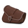 EAT レザーサドルバッグ 5.3L (ダークブラウン)3