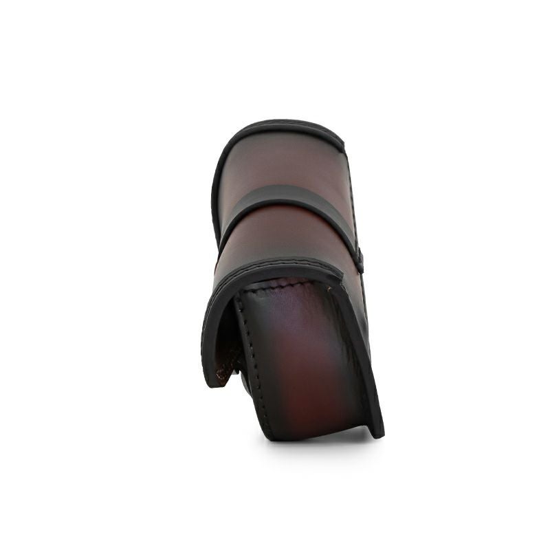 BEAT レザーサドルバッグ 5.3L (ツートーン・ダーク)3