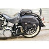 JAZZ レザーサドルバッグ 19.5L (ブラック)2