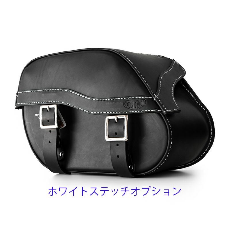 JAZZ レザーサドルバッグ 19.5L (ブラック)10