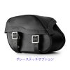 JAZZ レザーサドルバッグ 19.5L (ブラック)11