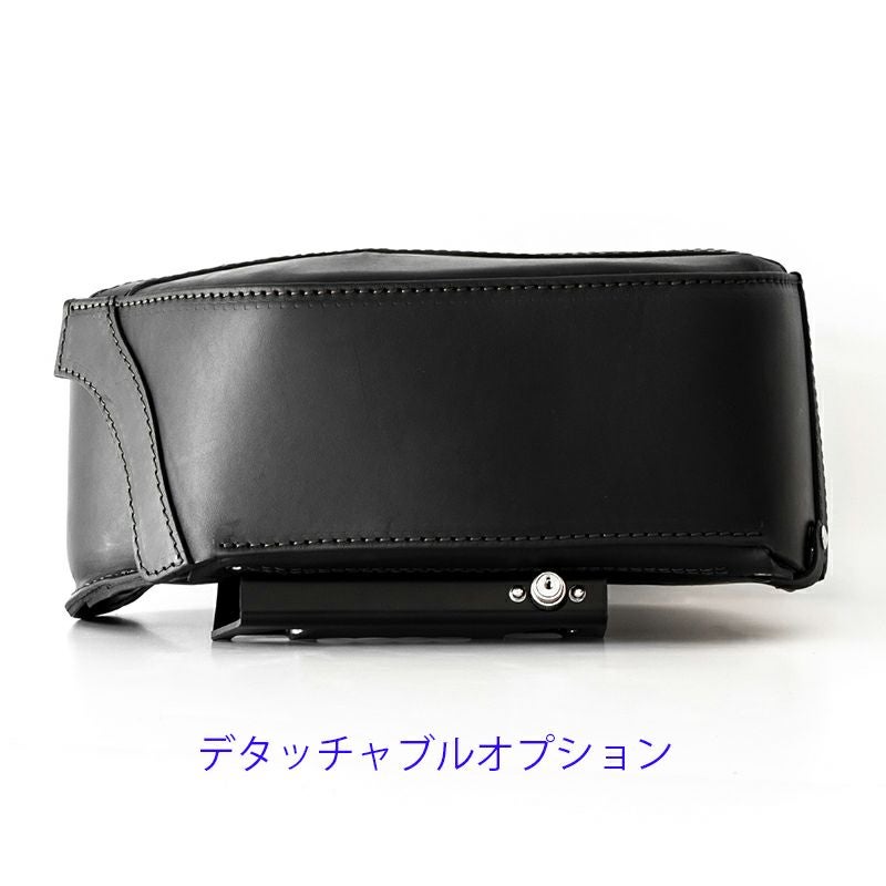 JAZZ レザーサドルバッグ 19.5L (ブラック)15