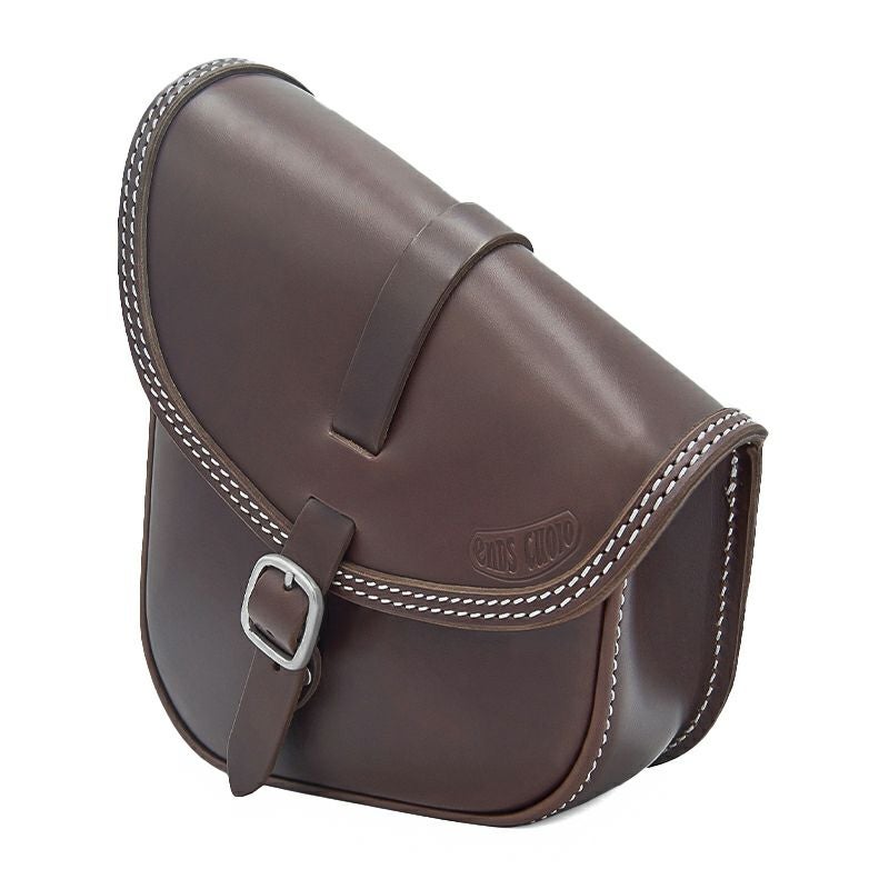 BOB レザー スイングアームバッグ 7L (ダークブラウン)5