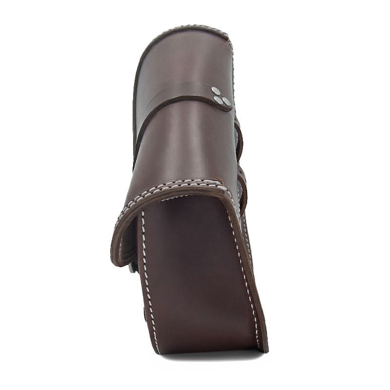 BOB レザー スイングアームバッグ 7L (ダークブラウン)6