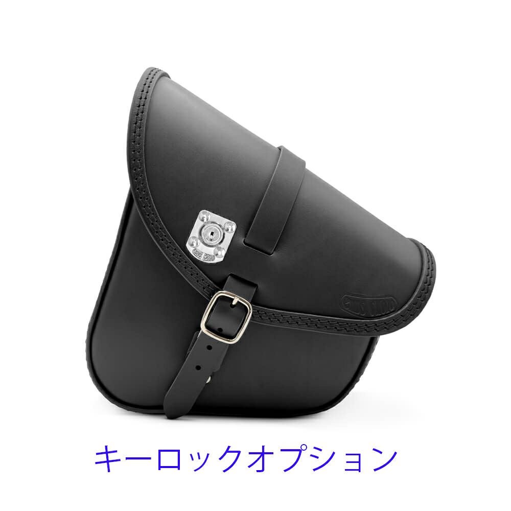 BOB レザー スイングアームバッグ 7L (ダークブラウン)8