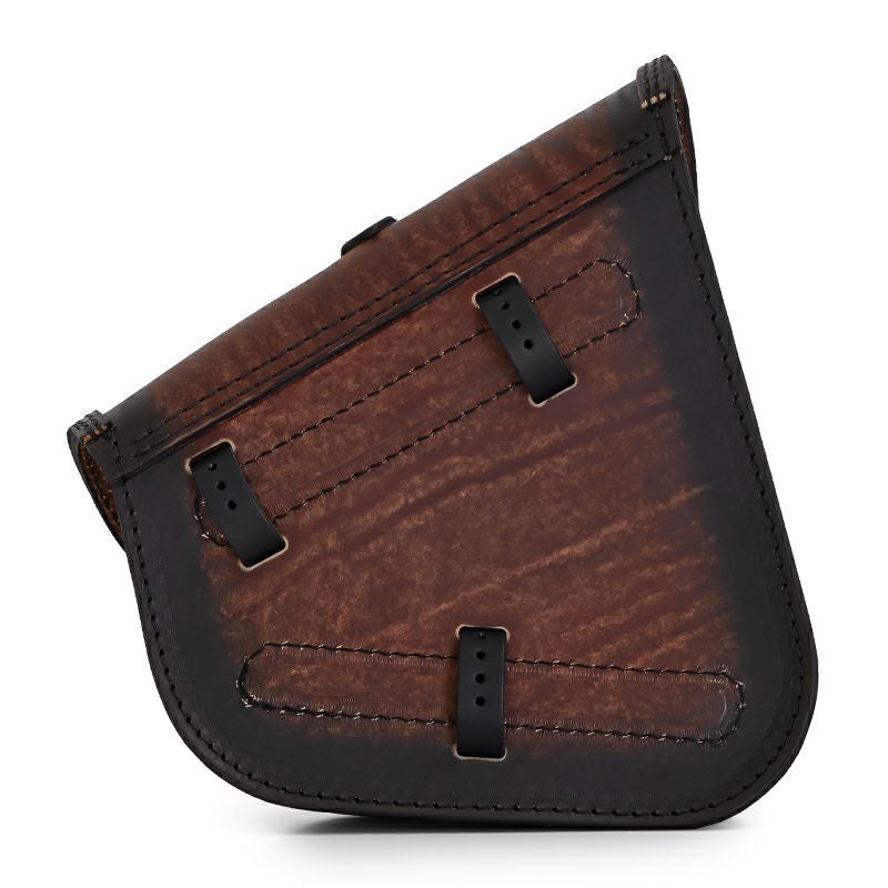 BOB レザー スイングアームバッグ 7L (ディストレスト・ツートーン・ダーク)1