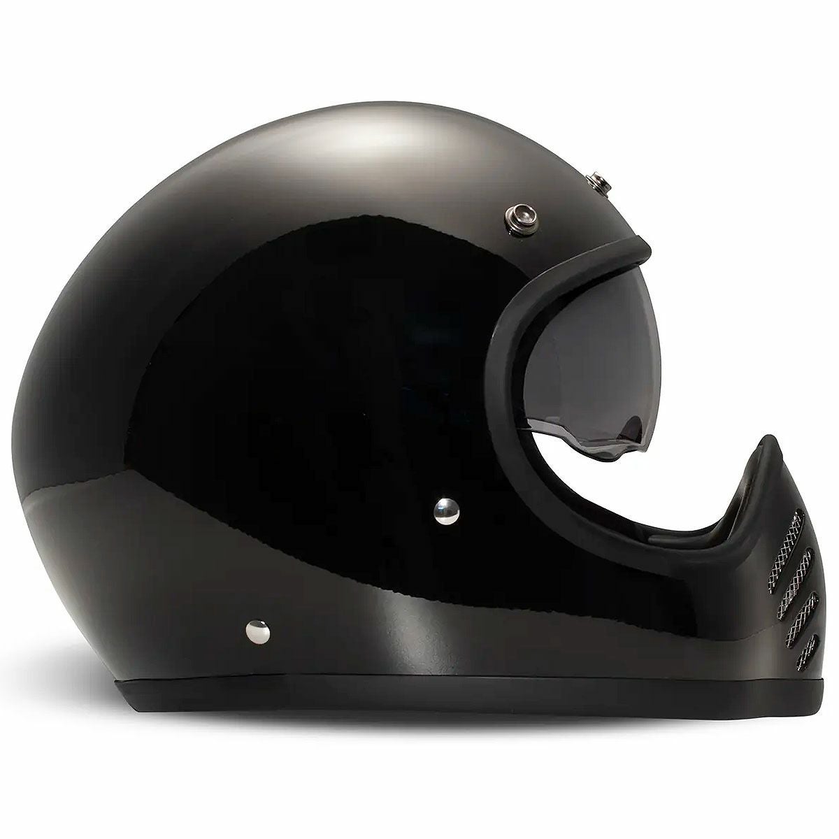 DMD SEVENTY SEVEN コレクション フルフェイスヘルメット ソリッドブラック 3