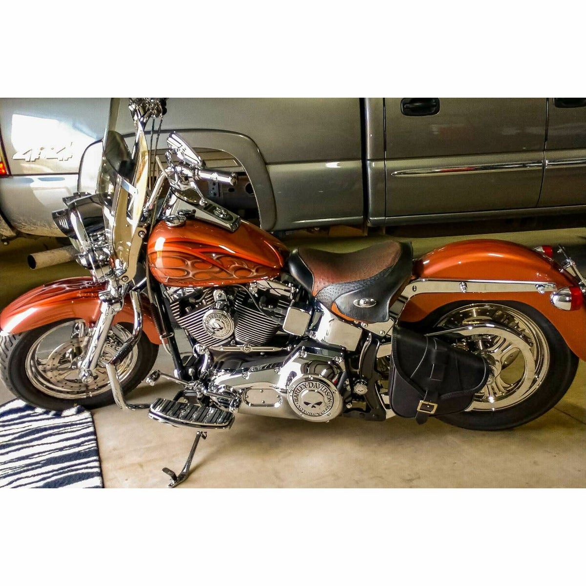 BOB Special レザー スイングアームバッグ 7L (ブラック)2