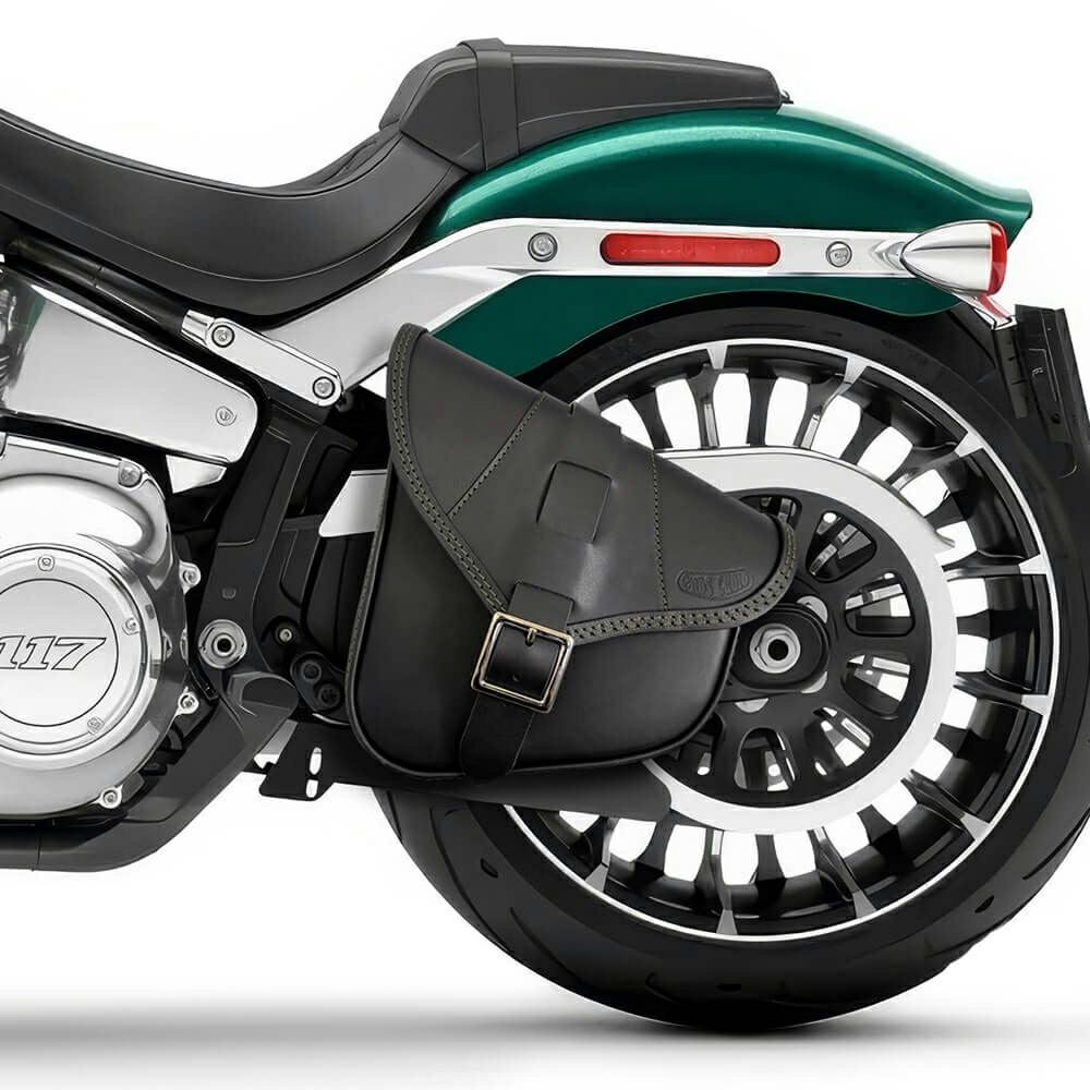 BOB Special レザー スイングアームバッグ 7L (ブラック)11