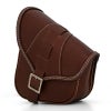 BOB Special レザー スイングアームバッグ (ダークブラウン)4