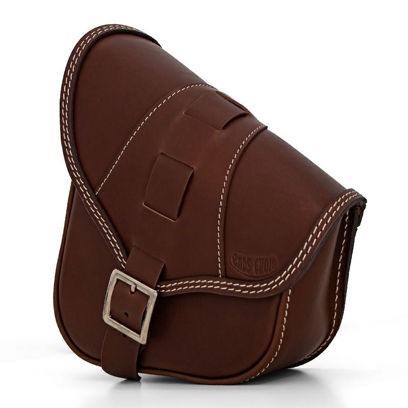 BOB Special レザー スイングアームバッグ (ダークブラウン)4