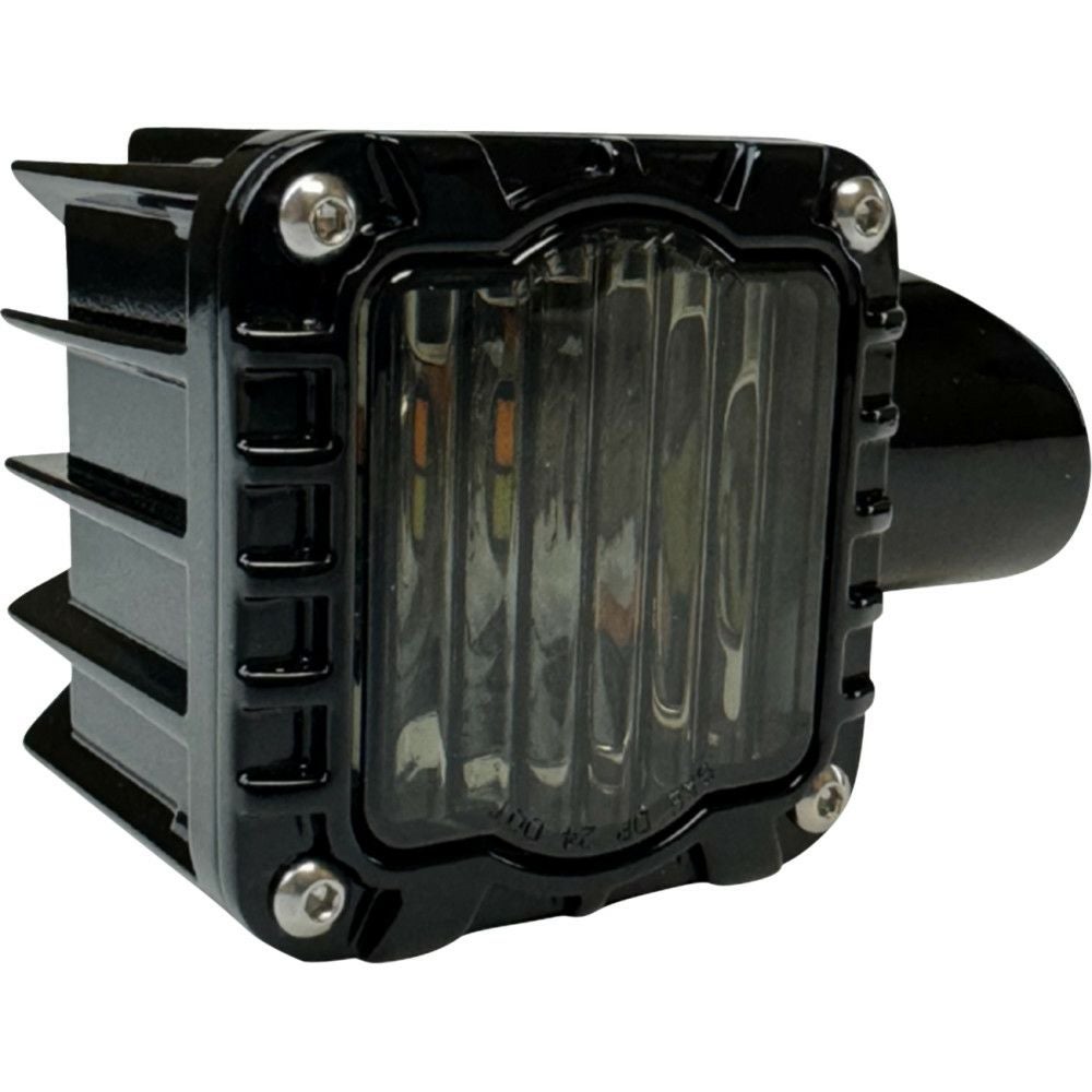 Shark Demon ロードグライド LEDウインカー スモークレンズ CUSTOM DYNAMICS